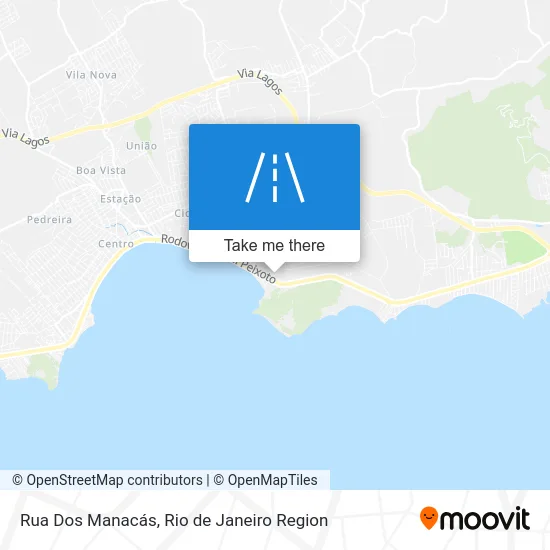 Rua Dos Manacás map