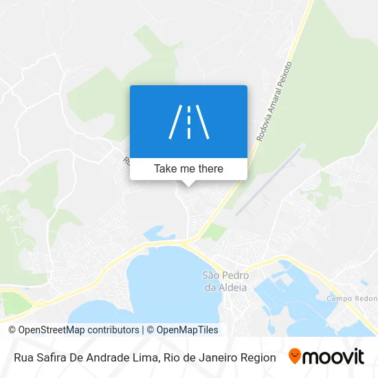 Rua Safira De Andrade Lima map