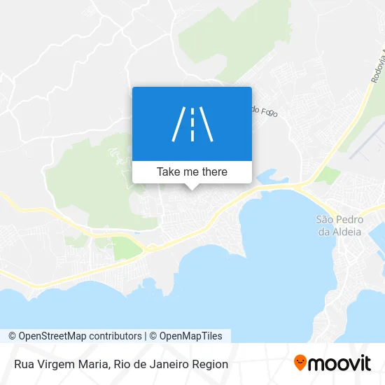 Rua Virgem Maria map