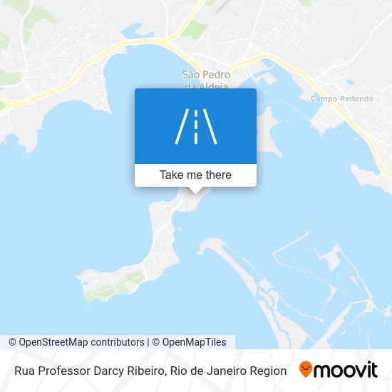 Rua Professor Darcy Ribeiro map