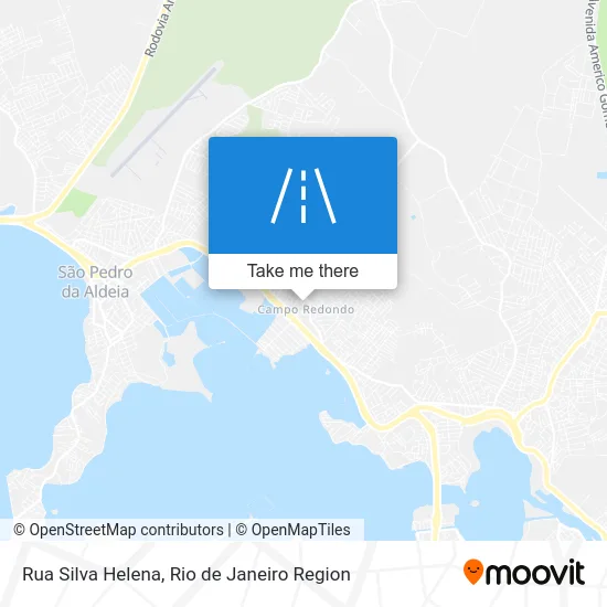 Rua Silva Helena map