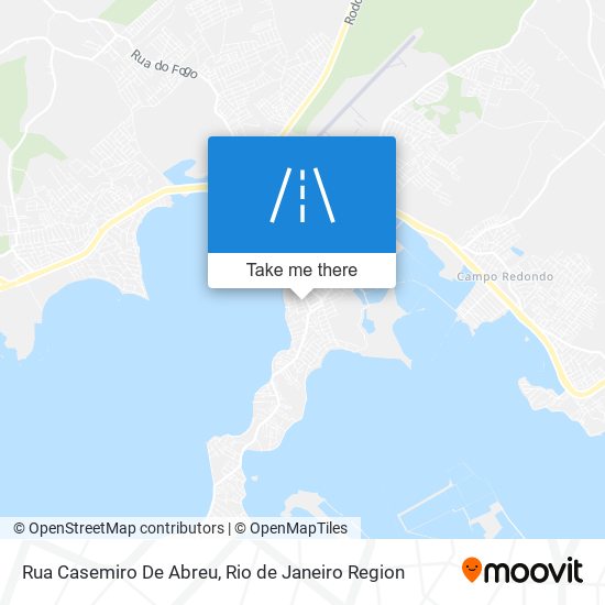 Mapa Rua Casemiro De Abreu