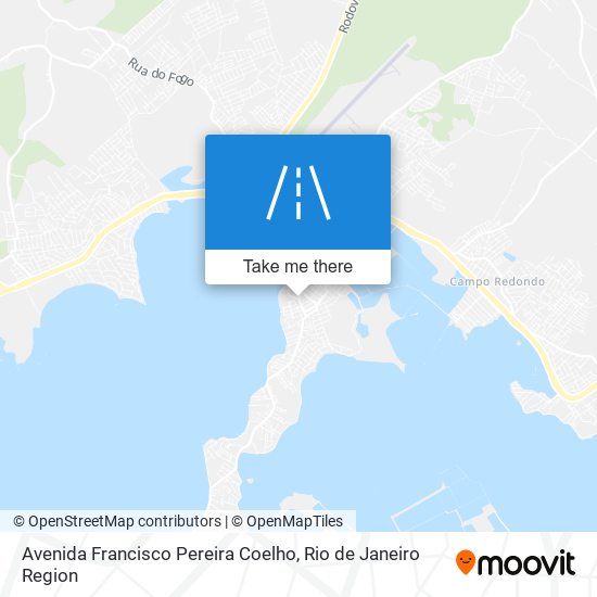 Mapa Avenida Francisco Pereira Coelho