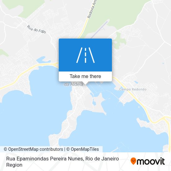 Rua Epaminondas Pereira Nunes map