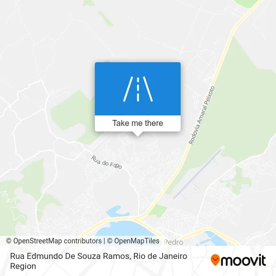 Rua Edmundo De Souza Ramos map