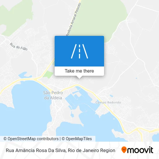 Rua Amância Rosa Da Silva map
