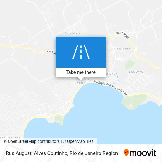 Rua Augusti Alves Coutinho map