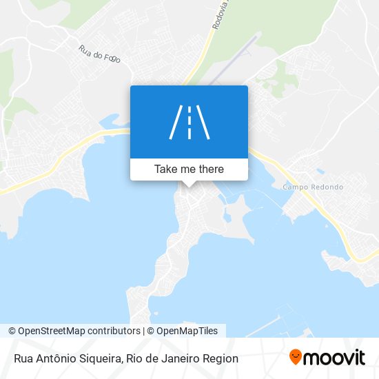 Rua Antônio Siqueira map