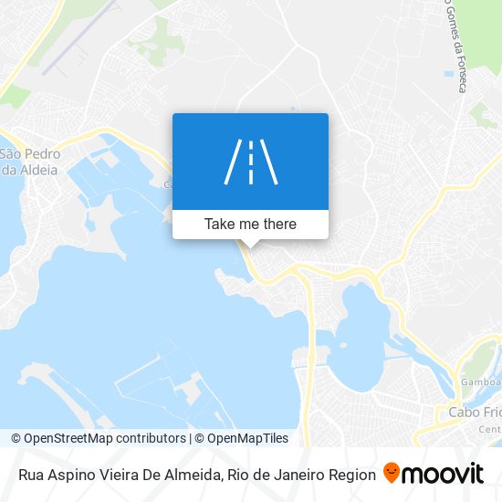 Rua Aspino Vieira De Almeida map