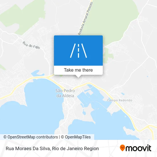 Rua Moraes Da Silva map