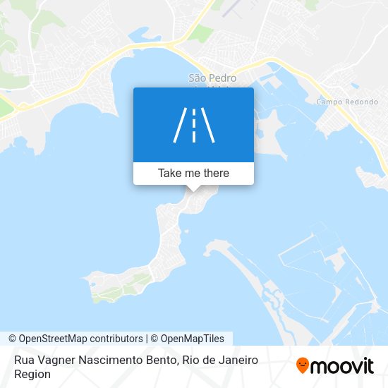Rua Vagner Nascimento Bento map