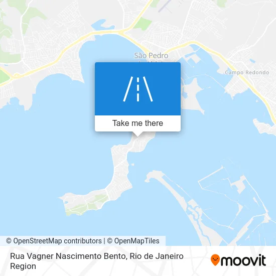 Rua Vagner Nascimento Bento map