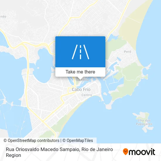 Rua Oriosvaldo Macedo Sampaio map