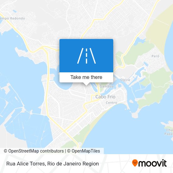 Rua Alice Torres map