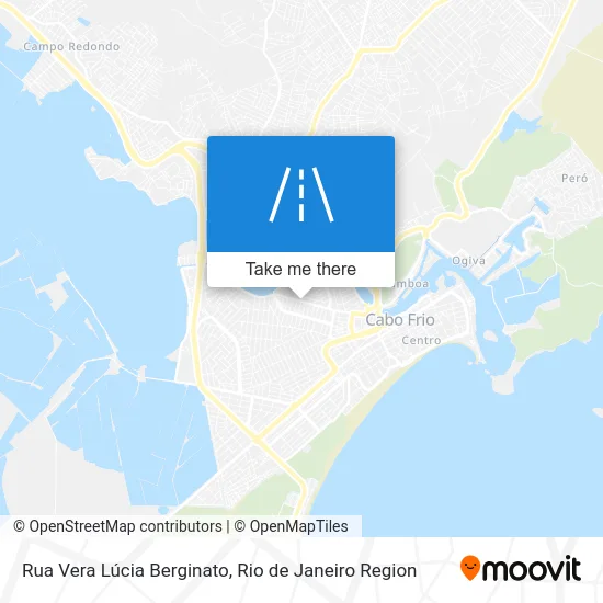 Rua Vera Lúcia Berginato map