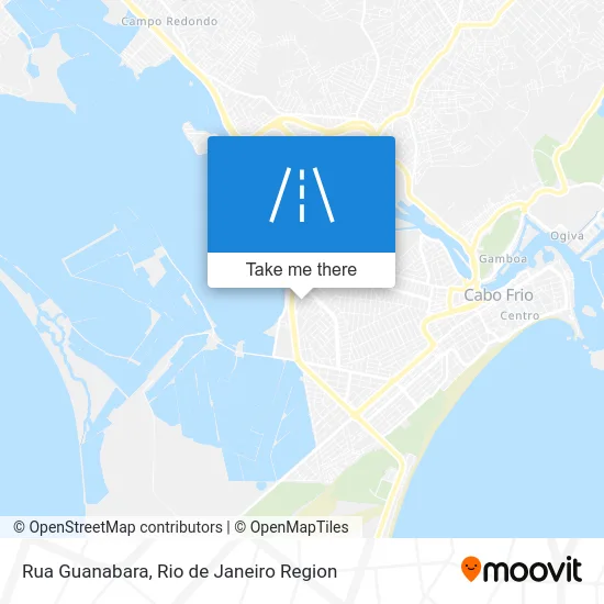 Rua Guanabara map