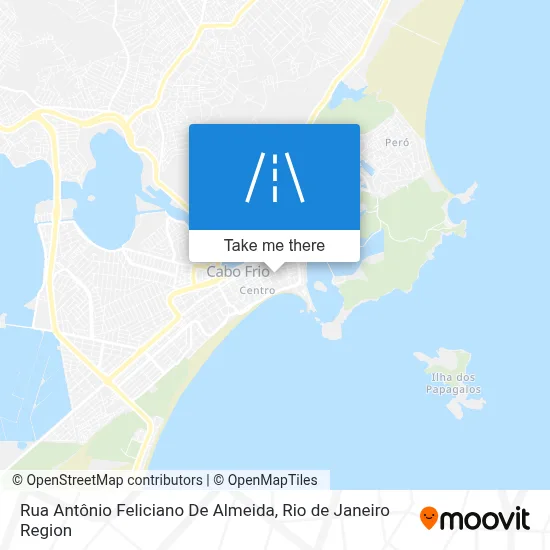 Rua Antônio Feliciano De Almeida map
