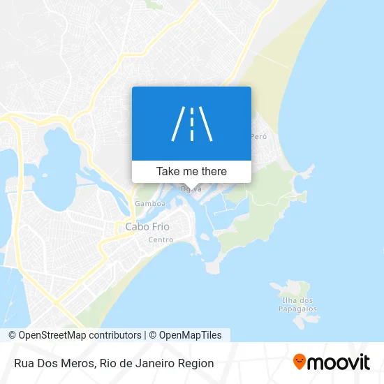 Rua Dos Meros map