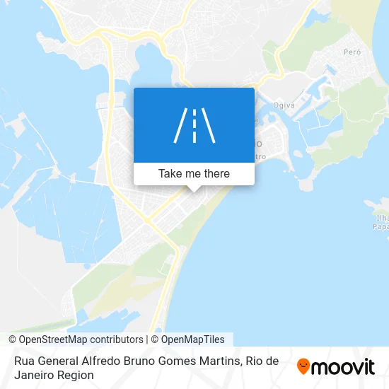 Rua General Alfredo Bruno Gomes Martins map