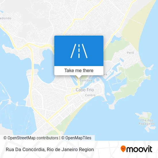 Rua Da Concórdia map