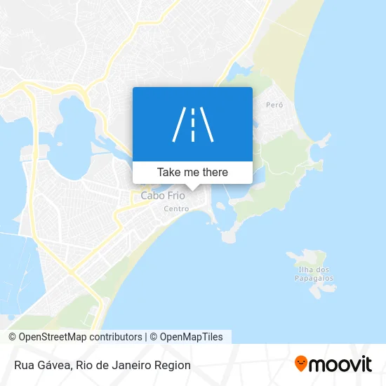 Rua Gávea map