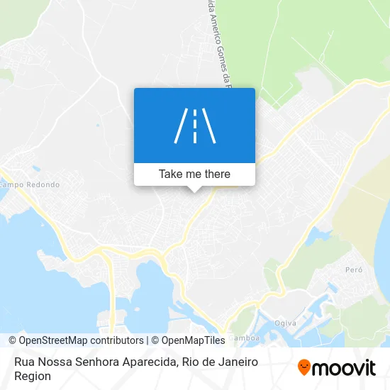 Rua Nossa Senhora Aparecida map