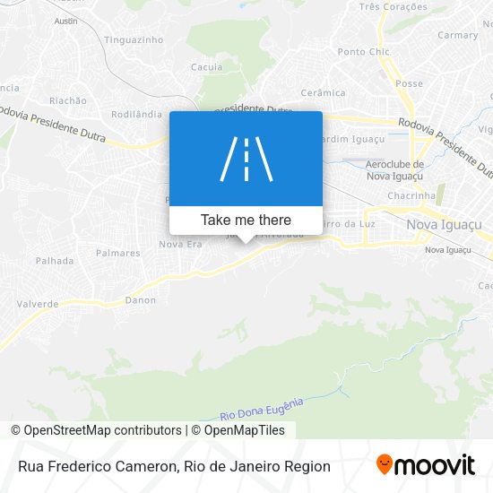 Rua Frederico Cameron map