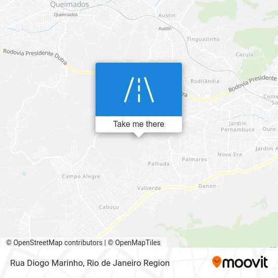 Rua Diogo Marinho map