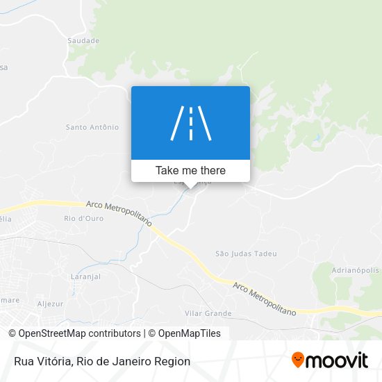 Rua Vitória map
