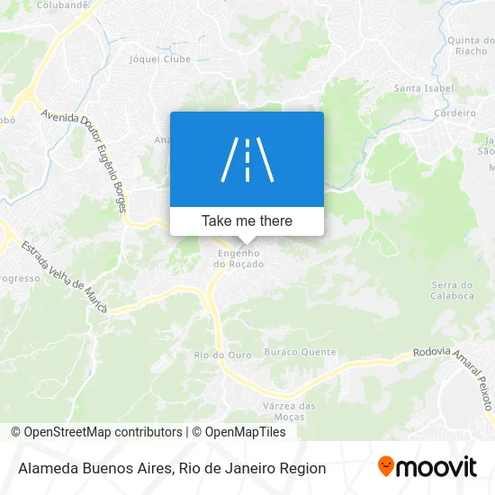 Alameda Buenos Aires map