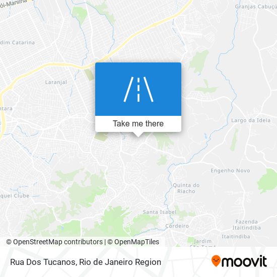 Rua Dos Tucanos map