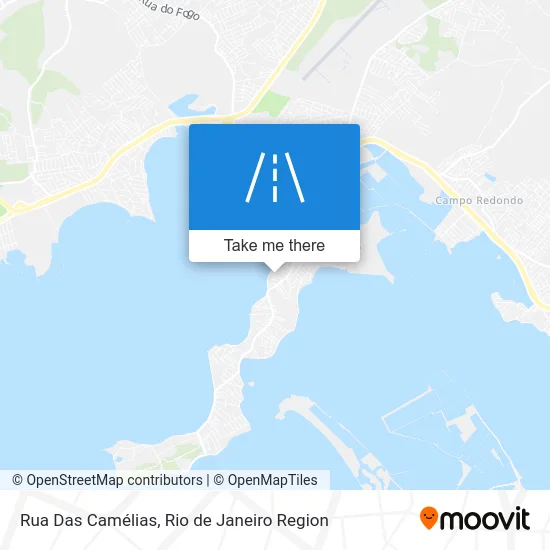 Rua Das Camélias map