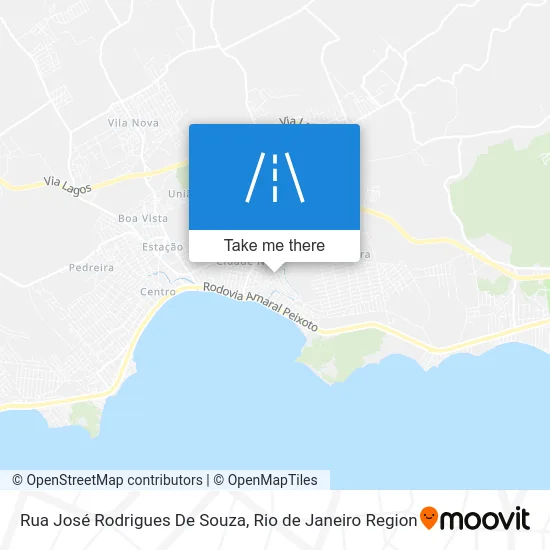 Rua José Rodrigues De Souza map