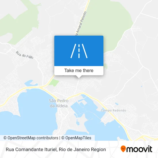 Rua Comandante Ituriel map