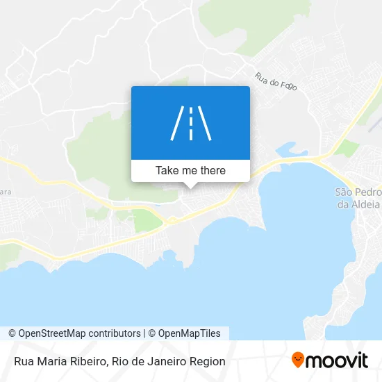 Rua Maria Ribeiro map