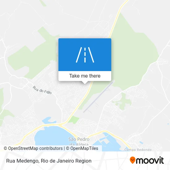Rua Medengo map
