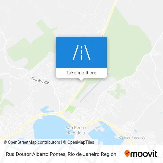 Rua Doutor Alberto Pontes map