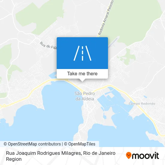 Rua Joaquim Rodrigues Milagres map