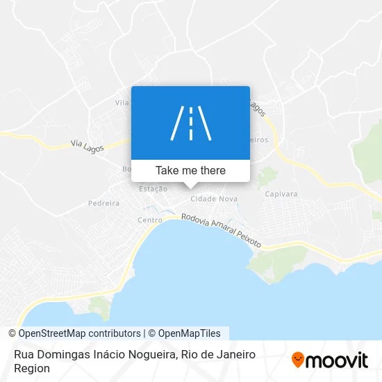 Rua Domingas Inácio Nogueira map