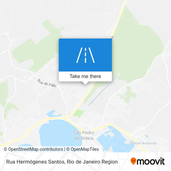 Rua Hermógenes Santos map