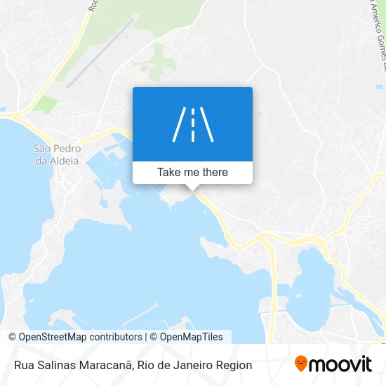 Rua Salinas Maracanã map