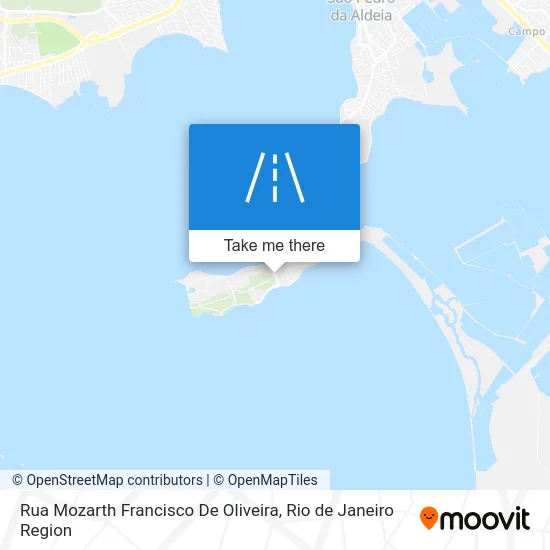 Rua Mozarth Francisco De Oliveira map