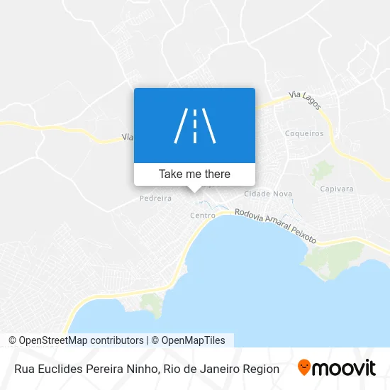 Rua Euclides Pereira Ninho map