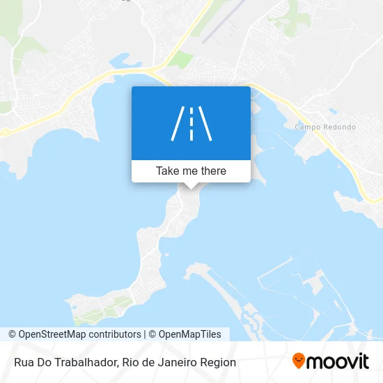 Rua Do Trabalhador map