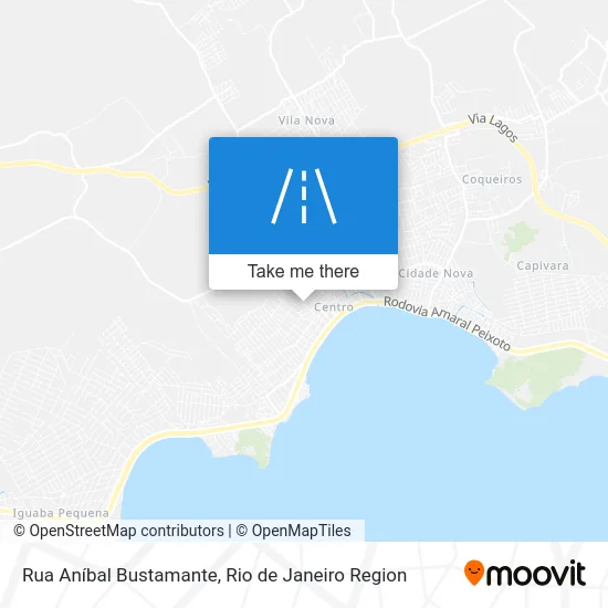 Rua Aníbal Bustamante map