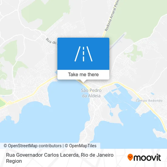 Rua Governador Carlos Lacerda map