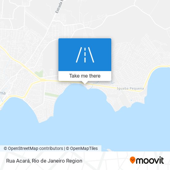 Mapa Rua Acará