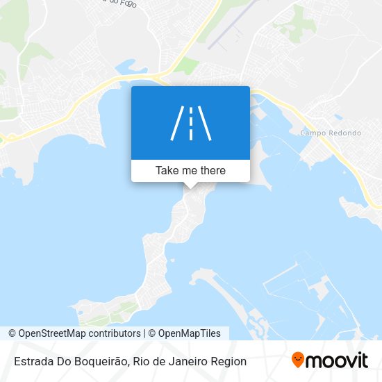 Estrada Do Boqueirão map