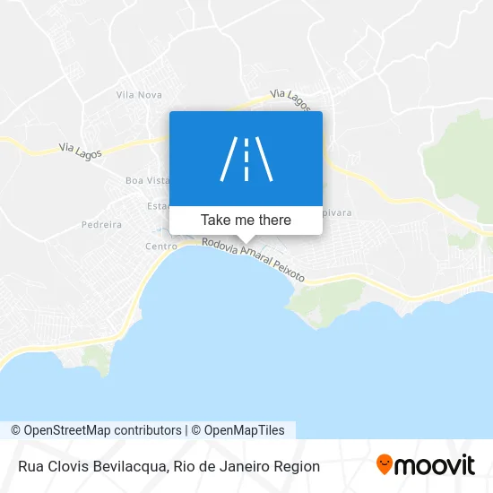 Rua Clovis Bevilacqua map