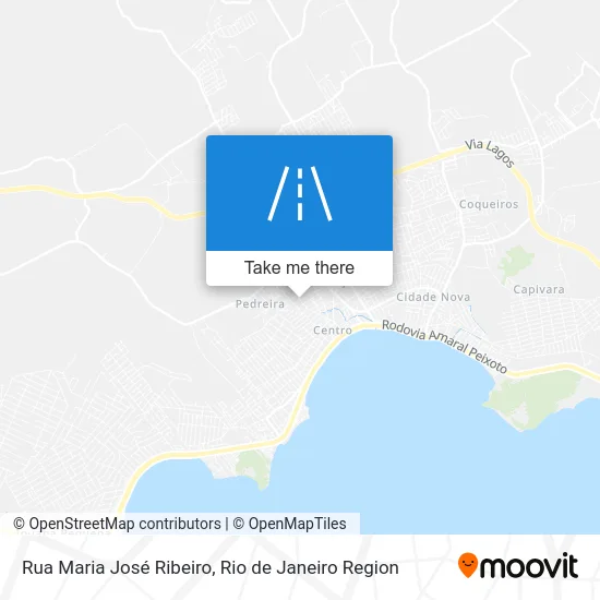Rua Maria José Ribeiro map